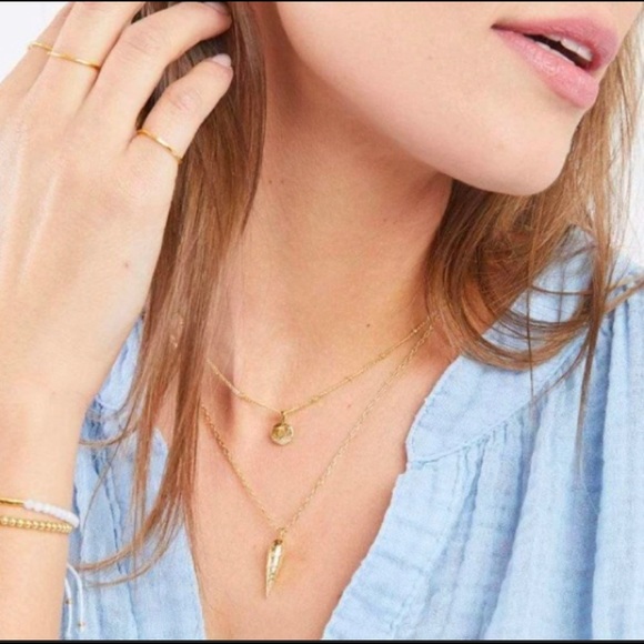 NWT Gorjana Cove Shell Necklace - Picture 6 of 6